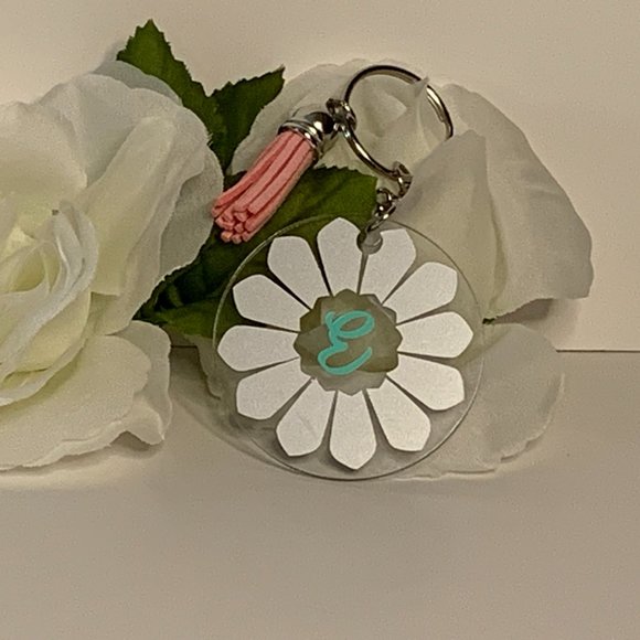 Personalizable Acrylic Keychain - Picture 1 of 3